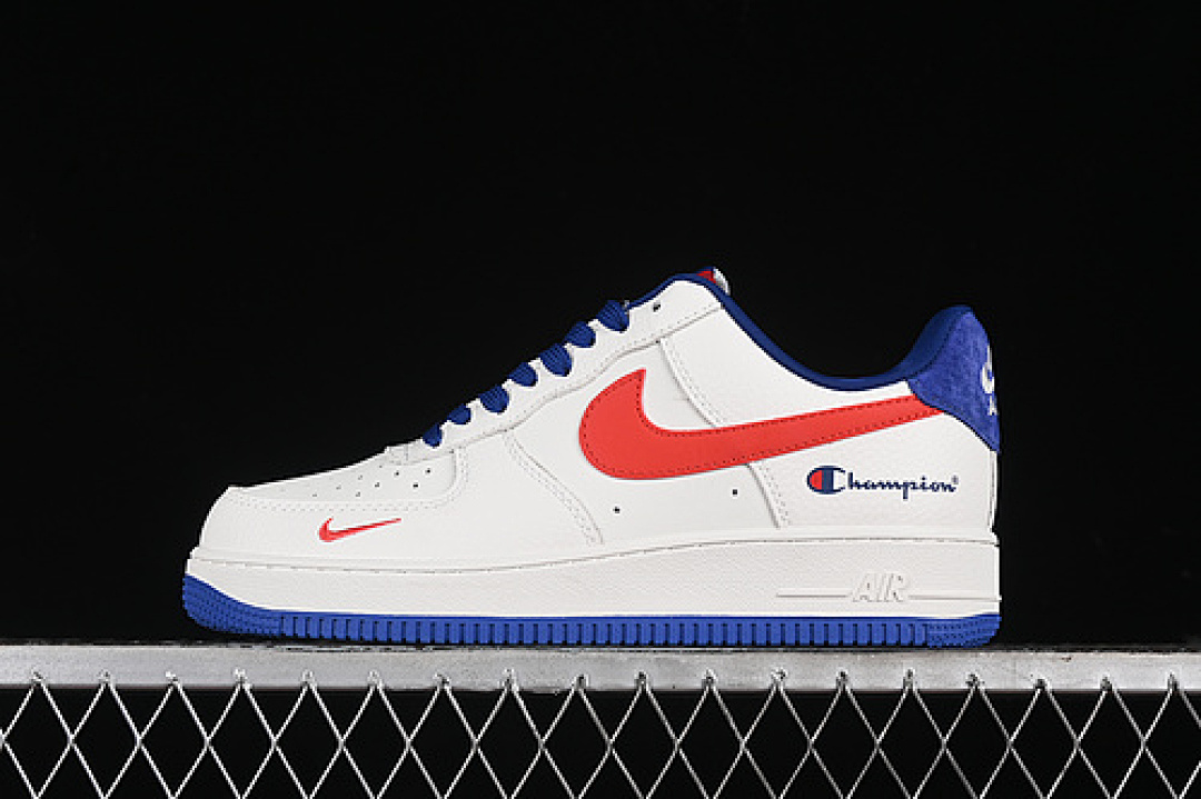 Nike [KK1988-002]-[AIR FORCE 1 07 LOW BLUE/RED/WHITE]-[WOMAN:36-39]-[MAN:40-45], photo 1