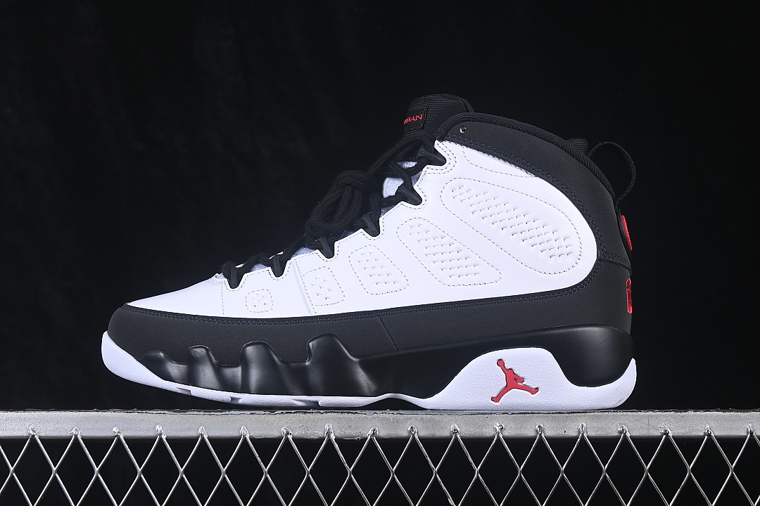 Jordan [IX6179-100]-[AIR JORDAN 9 RETRO SPACE JAM AJ9 BASKETBALL SHOES WHITE/BLACK]-[MAN:40-48.5], photo 1