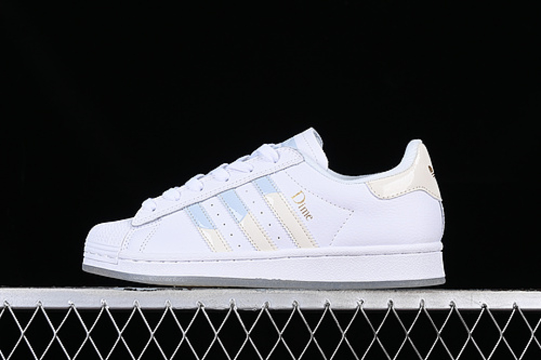 Unbranded [FZ6002]-[SUPERSTAR WHITE/BLUE/GOLD]-[WOMAN:35.5-39]-[MAN:40-45], photo 1