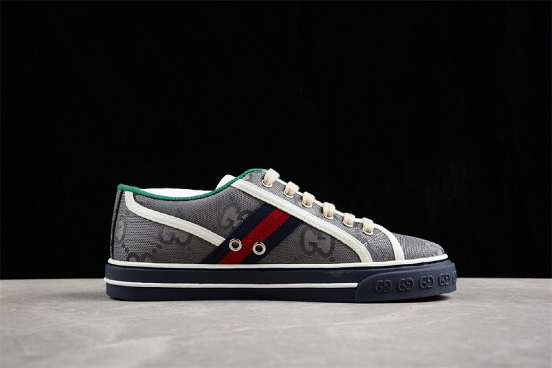 Gucci [GU*CCI TENNIS 1977 PRINT SNEAKER WHITE/RED/GREY]-[MAN:40-44] - Image 11