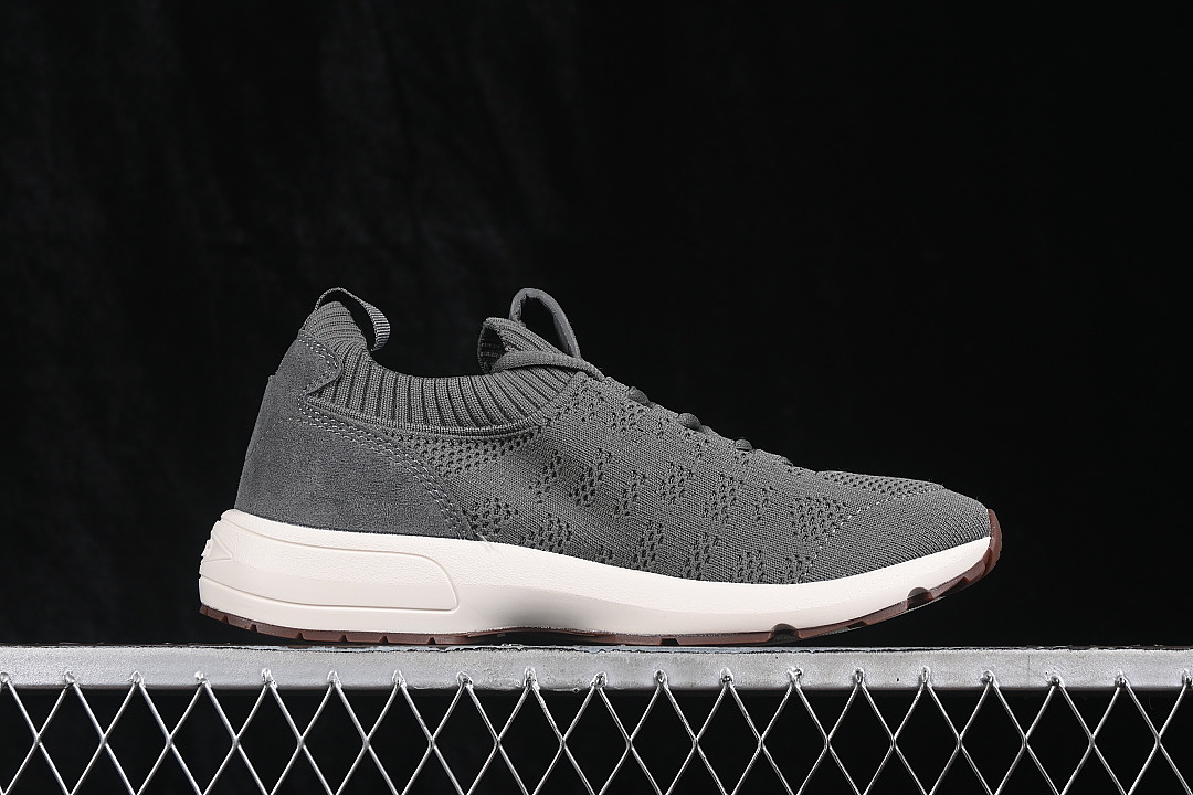 Dior [LOUNGE LACE UP CASUAL LIFE SHOES CONCRETE GREY/GREY]-[MAN:40-45] - Image 14