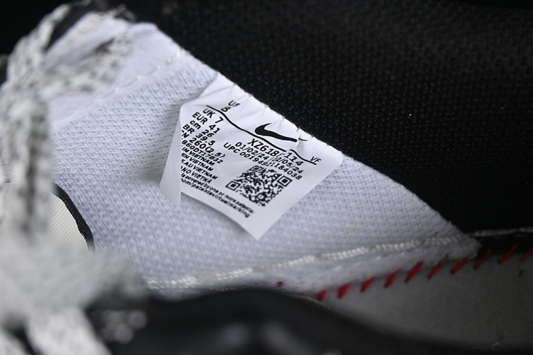 Nike [XZ6188-114]-[AIR FORCE 1 07 LOW WHITE/GREY/BLACK]-[WOMAN:36-39]-[MAN:40-45] - Image 7