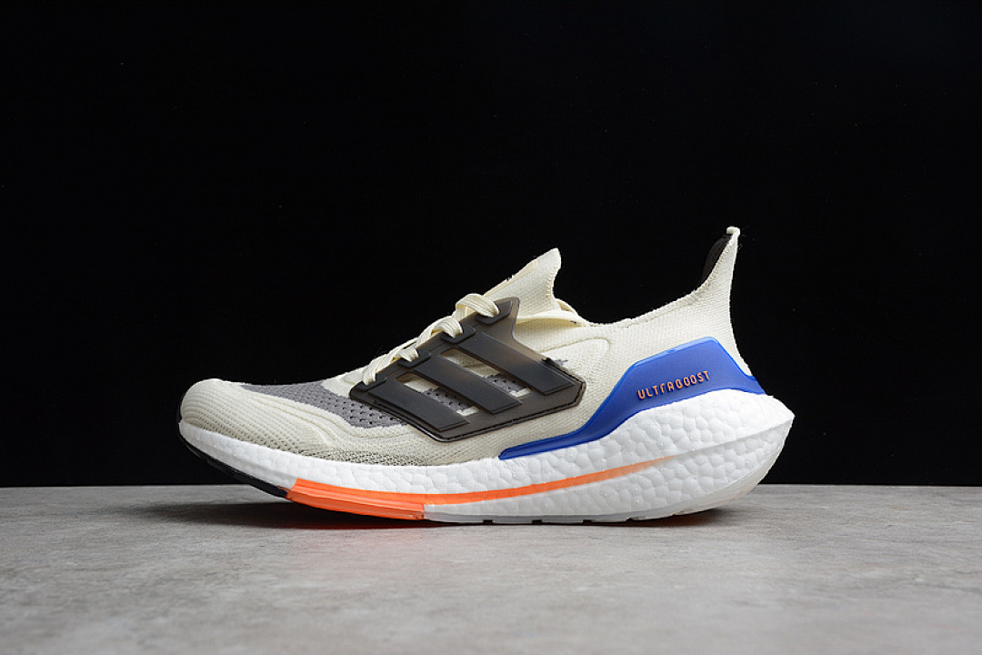 Unbranded [S23869]-[ULTRABOOST 21 SHOES WONDER WHITE/CARBON/SOLAR RED]-[WOMAN:36-39]-[MAN:40-45], photo 1