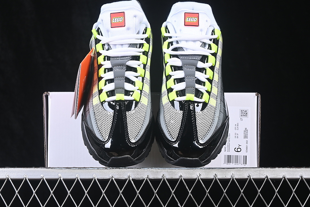 Unbranded [IO4801-002]-[AIR MAX 95 X LEGO COL GS AIR CUSHION SHOES GREEN/BLACK]-[WOMAN:36-39]-[MAN:40] - Image 12