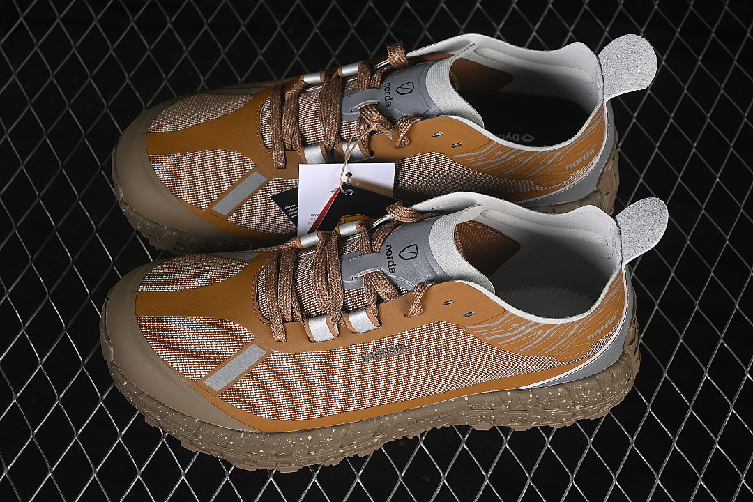 Norda [WEAR-RESISTANT CASUAL RUNNING SHOES BROWN/GREY/BROWN]-[WOMAN:36-39]-[MAN:40-45] - Image 12