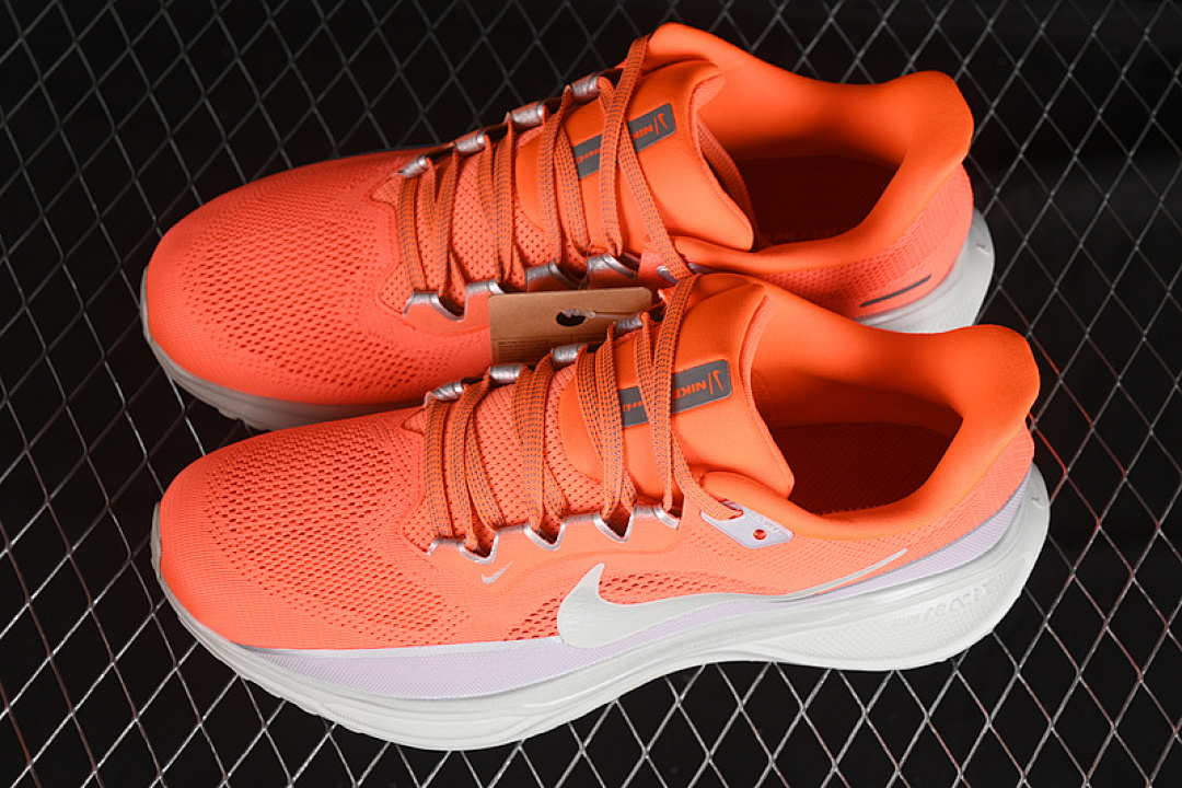 Nike [HQ2938-800]-[AIR ZOOM PEGASUS 41 HYPER CRIMSON/SAFETY ORANGE/PHOTON DUST/METALLIC (SILVER]) - Image 12
