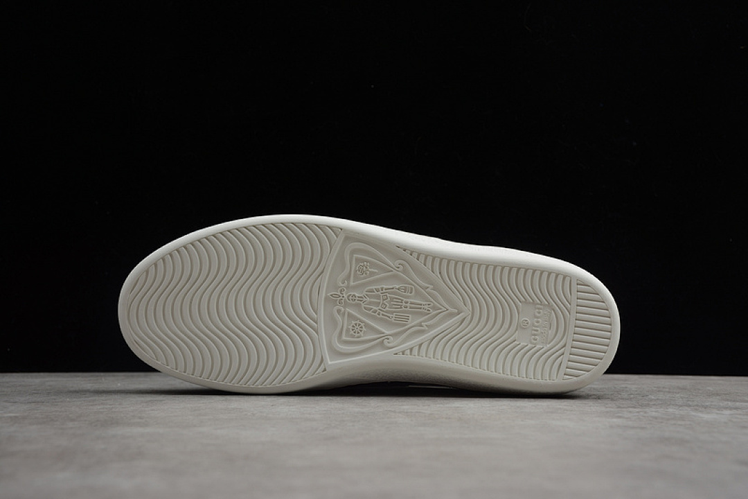 Gucci [GU*CCI ACE EMBROIDERED LOW-TOP SNEAKER WHITE/BLUE/GOLD]-[WOMAN:35-39]-[MAN:40-44] - Image 12