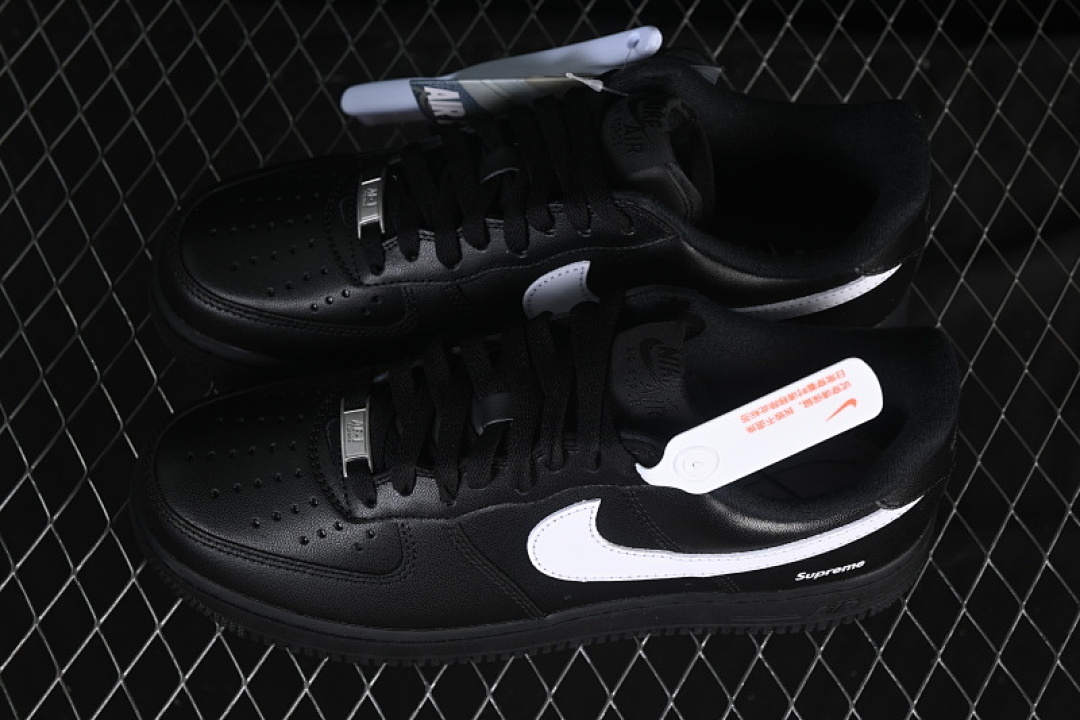 Nike [CU9225-002]-[AIR FORCE 1 LOW BLACK/WHITE/BLACK]-[WOMAN:36-39]-[MAN:40-45] - Image 11