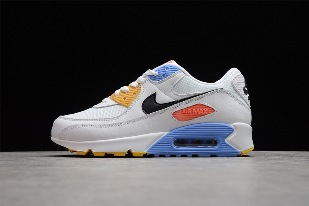 Unbranded [CZ3950-100]-[AIR MAX 90 WHITE/PURE PLATINUM/SOLAR FLARE/BLACK]-[WOMAN:36-39]-[MAN:40-47], photo 1
