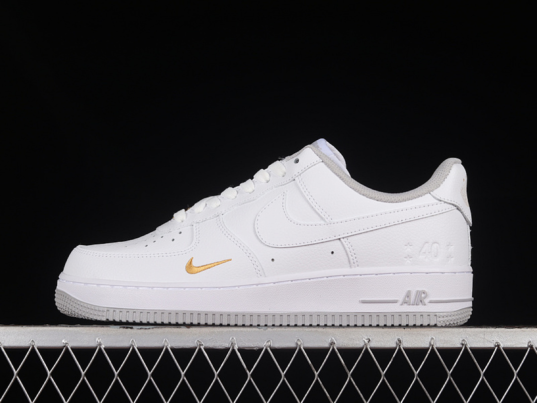 Nike Nike AIR FORCE 1 07 WHITE/GOLD · DD1225-002, photo 1