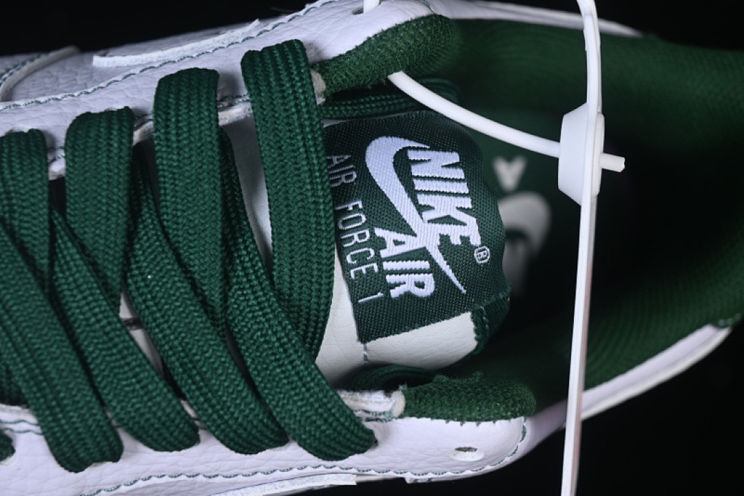Nike [IB6543-102]-[AIR FORCE 1 07 LOW WHITE/GREEN]-[WOMAN:35.5-39]-[MAN:40-45] - Image 9