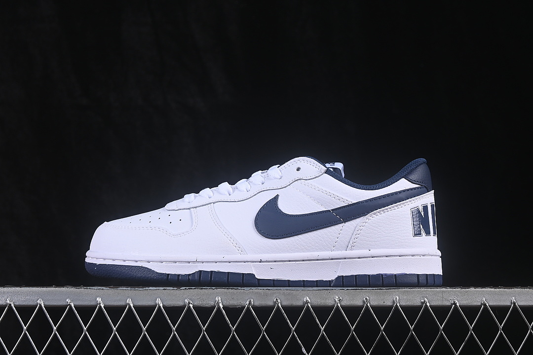 Unbranded [355152-140]-[BIG LOW CASUAL SNEAKERS NAVY BLUE/WHITE]-[WOMAN:36-39]-[MAN:40-45], photo 1