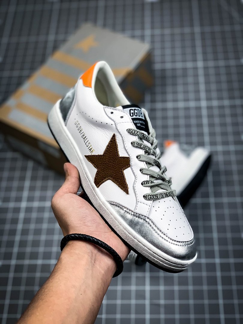 Golden Goose [GOLDEN*GOOSE SUPER STAR WHITE/ORANGE/SILVER]-[WOMAN:35-39]-[MAN:40-44], photo 1