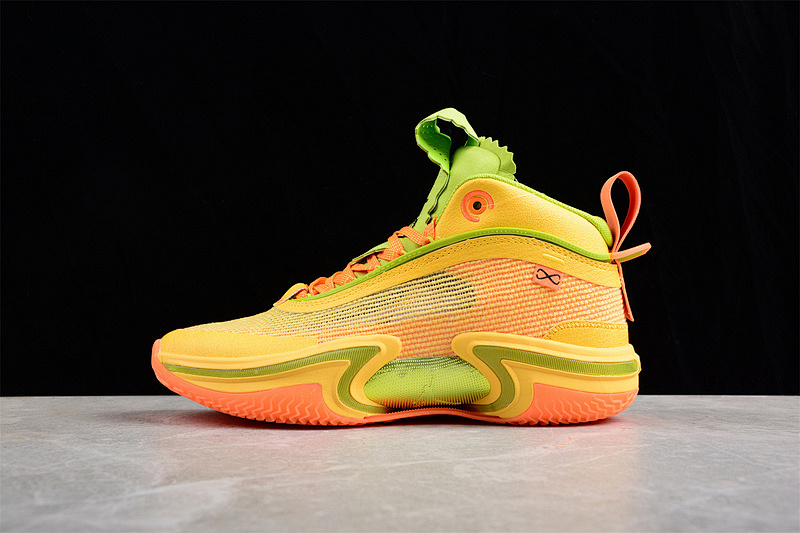 Jordan JAYSON TATUM X AIR Jordan 36 NITRO TACO JAY CITRON PULSE/ATOMIC GREEN/CONE/BLACK · DQ6866-803, photo 1