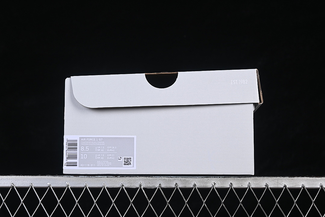 Nike [IQ1119-011]-[AIR FORCE 1 07 LOW WHITE/WHITE/WHITE]-[WOMAN:36-39]-[MAN:40-45] - Image 12