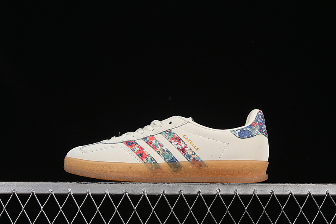 Unbranded [JH7370]-[ORIGINALS GAZELLE INDOOR BEIGE/BLUE]-[WOMAN:35-39]-[MAN:40-45], photo 1