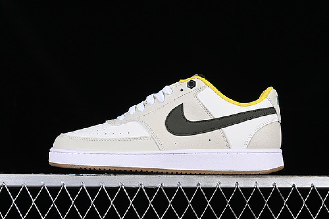 On Running [FV3630-131]-[COURT VISION LOW LO WHITE/GREY/BLACK/YELLOW]-[WOMAN:36-39]-[MAN:40-45], photo 1