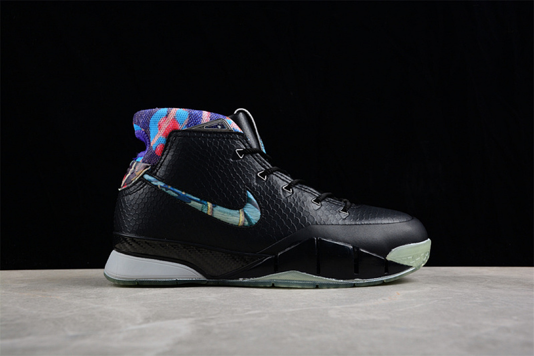 Nike [640221-001]-[ZOOM KOBE 1 BLACK/MULTI-COLOR-WOLF GREY]-[MAN:40-46] - Image 16