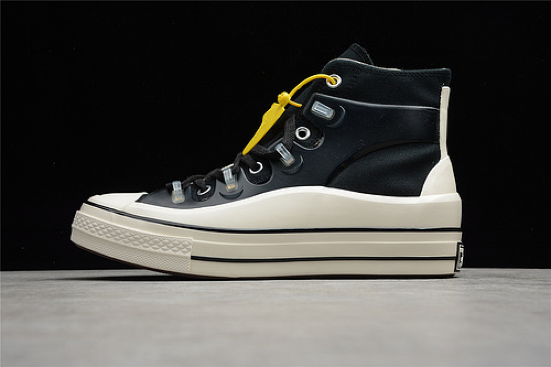 Converse [171257C]-[KIM JONES X CHUCK TAYLOR ALL-STAR 70S HIGH BLACK/WHITE/EGRET]-[UNSIEX:35-44], photo 1
