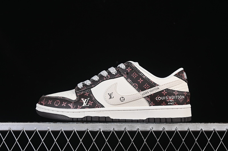 Nike DUNK LOW CASUAL SNEAKERS COFFEE/BEIGE/BLACK · CX5050-Y05, photo 1