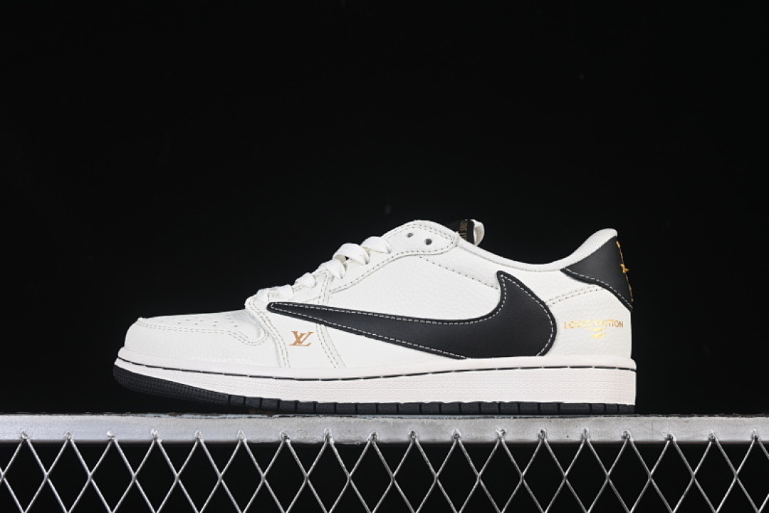 Jordan [JW1188-144]-[TRAVIS SCOTT X FRAGMENT DESIGN AIR JORDAN 1 LOW OG SP BLACK/WHITE]-[36-45], photo 1
