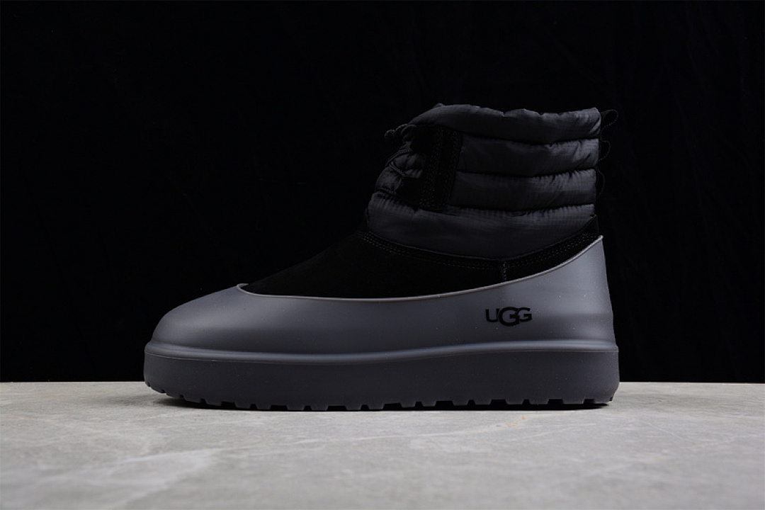 Unbranded [U*G*G CLASSIC MINI LACE-UP SHOES BLACK/GREY/GREY]-[WOMAN:35-39]-[MAN:40-45], photo 1