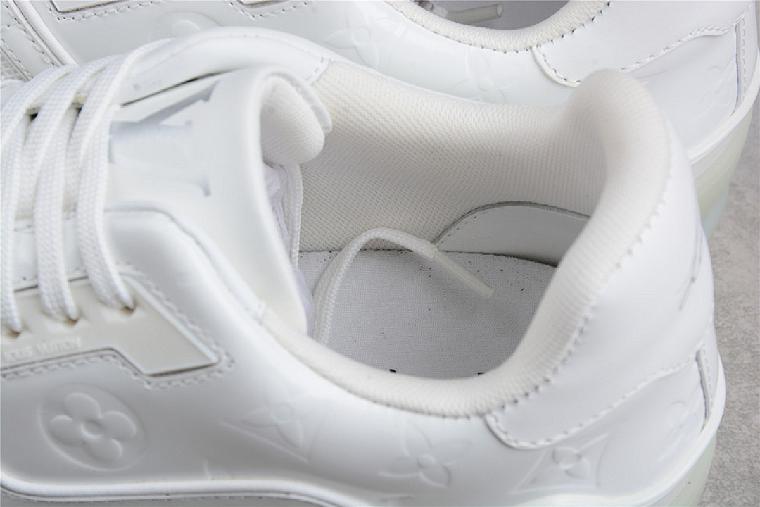 Louis Vuitton [L*V LOW TRAINER SNEAKER WHITE/WHITE/WHITE]-[MAN:39-45] - Image 10