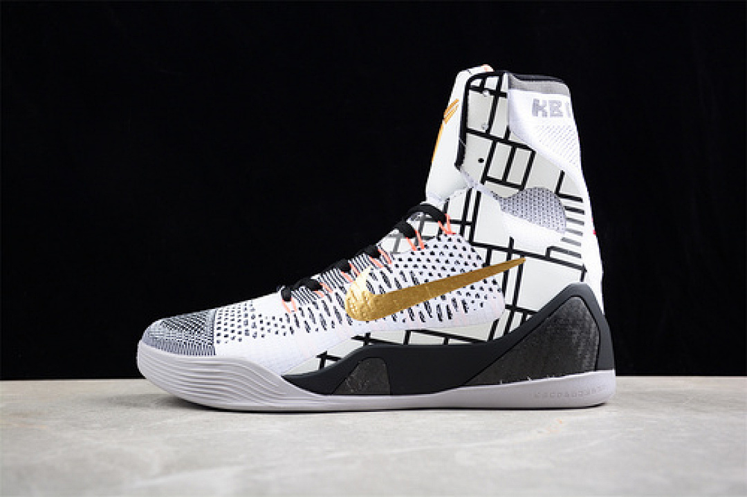 Nike Nike KOBE 9 ELITE XDR WHAT THE KOBE WHITE/METALLIC GOLD/BLACK · 641714-100, photo 1