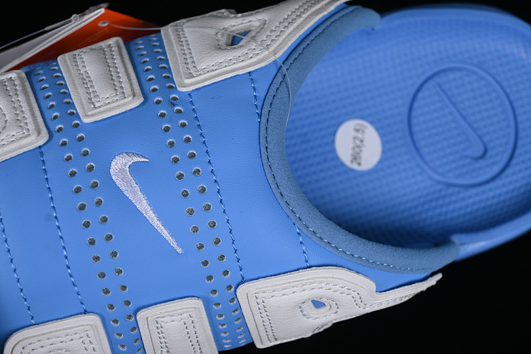 Nike [FD9883-400]-[AIR MORE UPTEMPO SLIDE UNC UNIVERSITY BLUE/WHITE]-[WOMAN:36-39]-[MAN:40-45] - Image 7