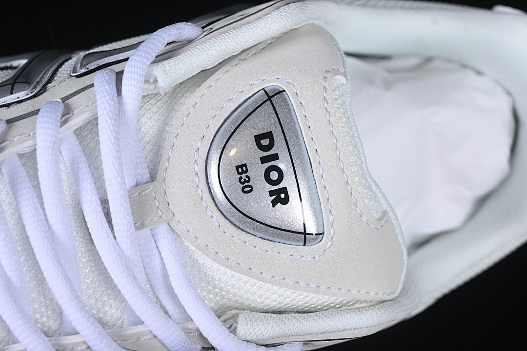 Dior [RUBBER CASUAL SPORTS SHOES GREY/WHITE]-[WOMAN:35-39]-[MAN:40-46] - Image 10