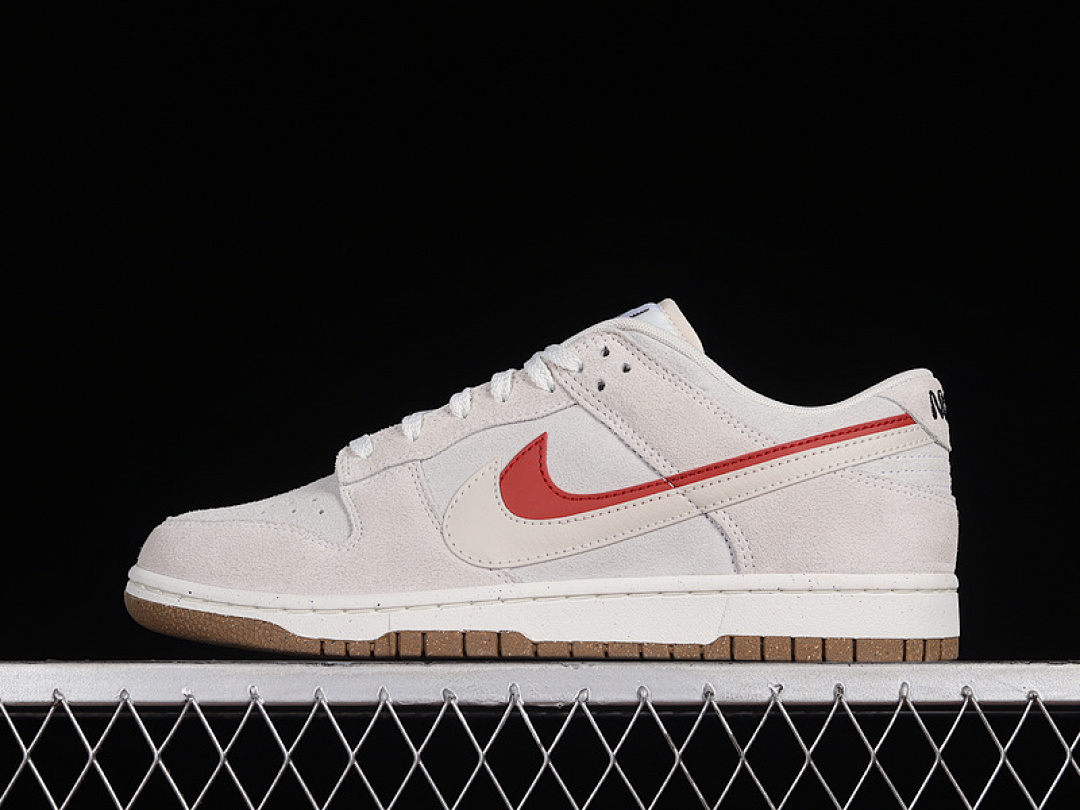 Nike SB DUNK LOW 85 GREY/RED/WHITE · DO9457-100, photo 1