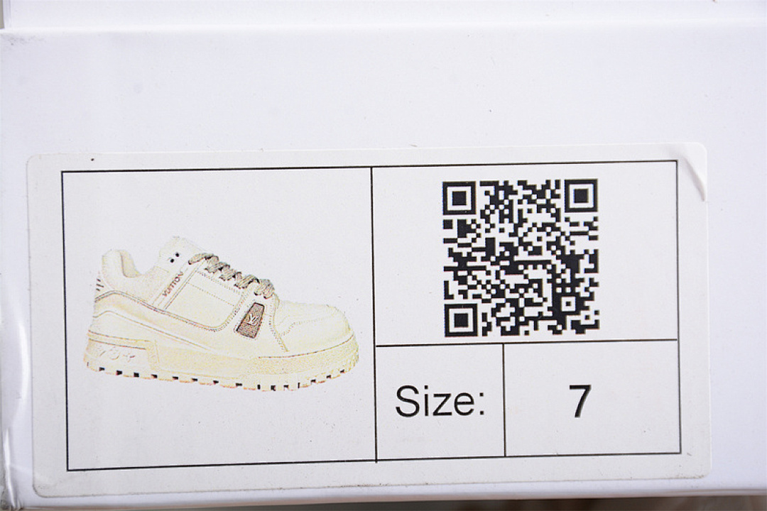 Louis Vuitton [L*V TRAINER SNEAKERS WHITE/WHITE/WHITE]-[WOMAN:35-40]-[MAN:39-45] - Image 2