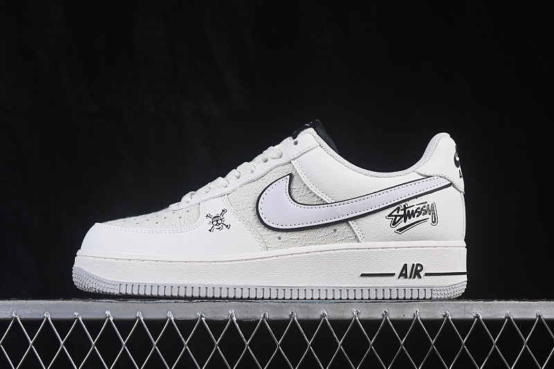 Nike Nike AIR FORCE 1 07 LOW CASUAL SNEAKERS LIGHT GRAY/WHITE · HF0022-101, photo 1