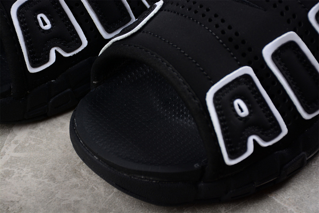 Nike [FB7818-100]-[AIR MORE UPTEMPO SLIDE WHITE/BLACK]-[WOMAN:36-39]-[MAN:40-45] - Image 7