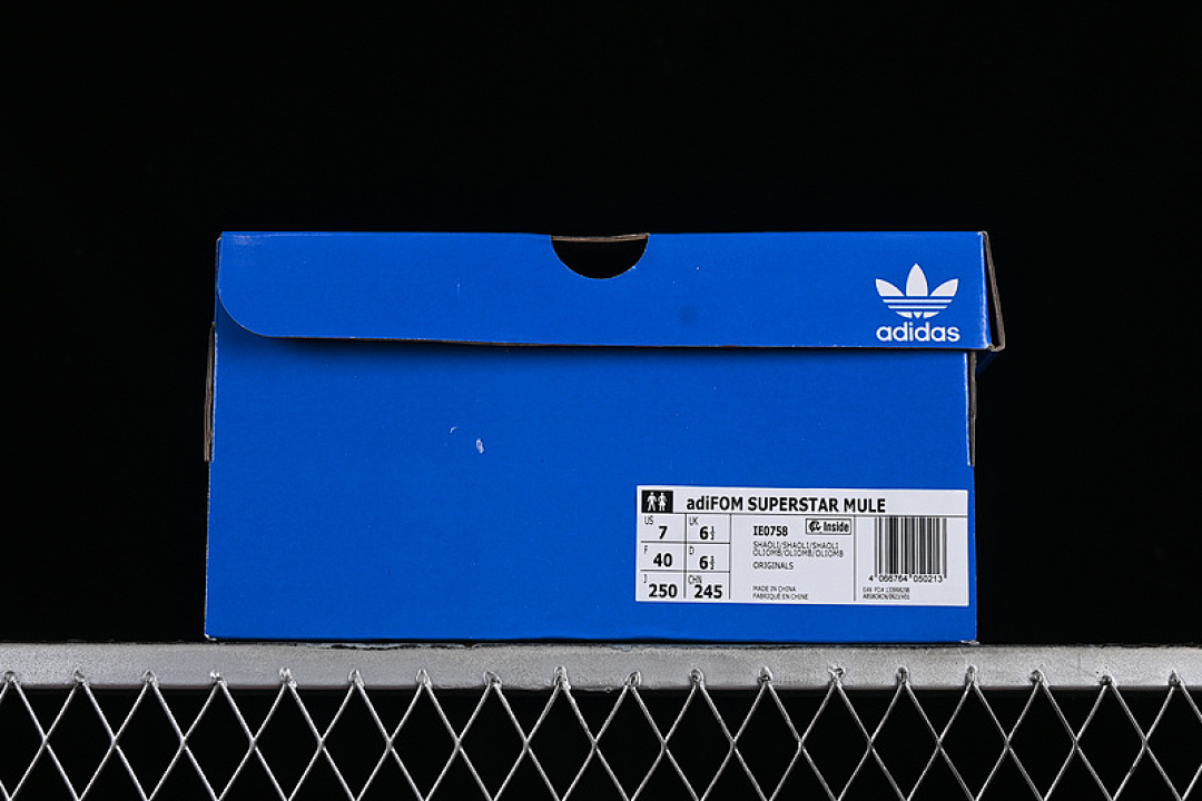 Adidas [IE0758]-[ORIGINALS ADIFOM SUPERSTAR MULE BLACK]-[WOMAN:35-39]-[MAN:40-46] - Image 9