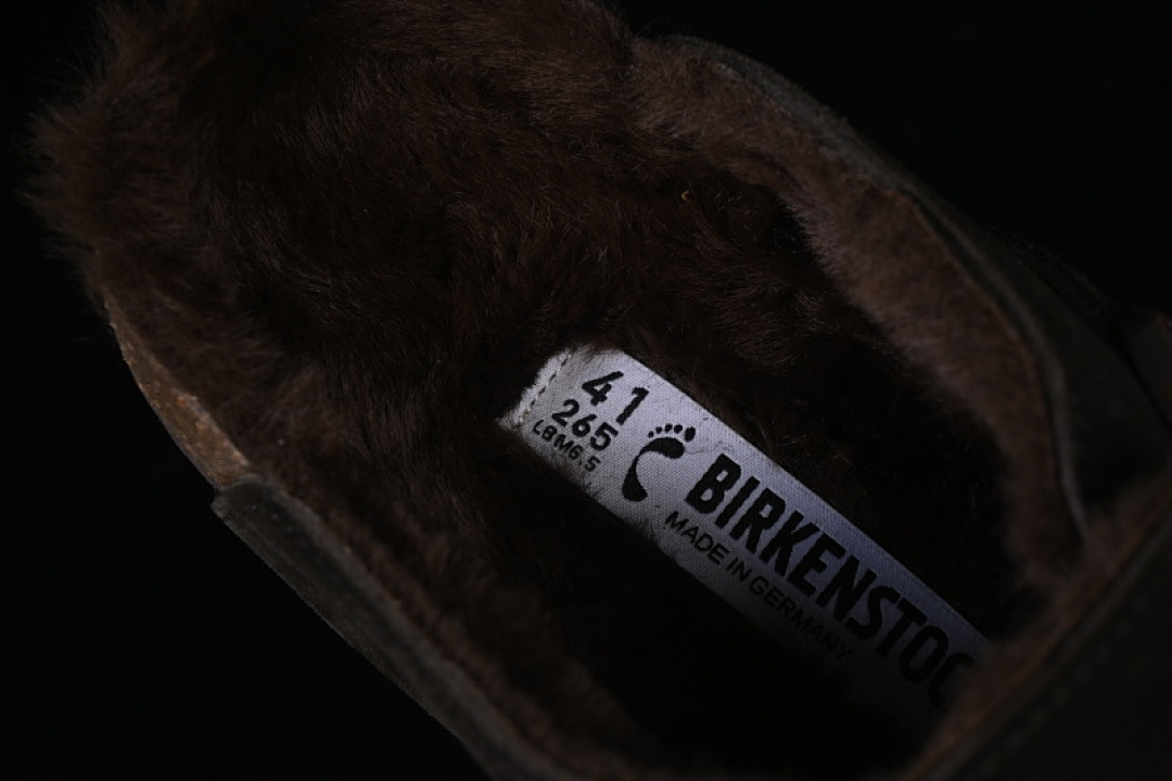 Birkenstock [BIRKENSTOCK AUTUMN AND WINTER FLEECE COLLECTION MOCHA BROWN/COFFEE]-[WOMAN:35-39]-[MAN:40-45] - Image 3