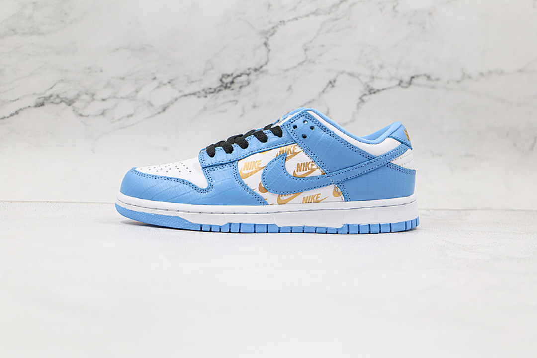 Unbranded [DH3228-141]-[SU*PREME X SB DUNK LOW BLUE/WHITE/BLACK]-[WOMAN:36-39]-[MAN:40-47.5], photo 1