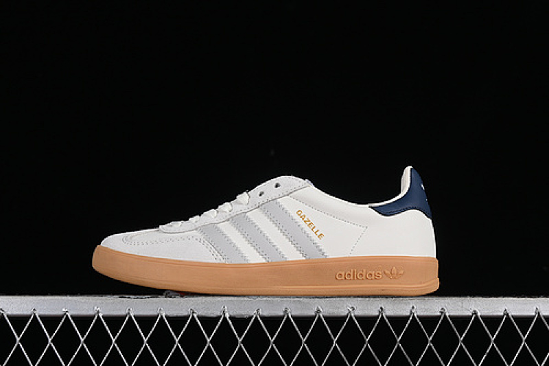 Adidas ORIGINALS GAZELLE INDOOR WHITE/GREY/BLUE/BROWN · IH8547, photo 1