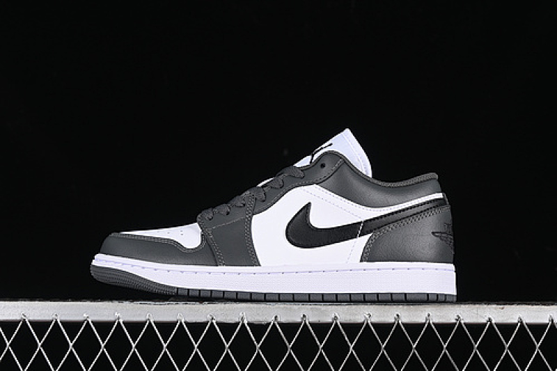 Jordan AIR Jordan 1 LOW IRON GREY/WHITE/BLACK · 553558-152, photo 1