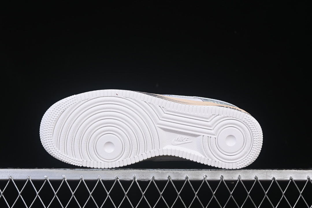 Nike [YT0303-222]-[AIR FORCE 1 07 LOW WHITE/GREY/PINK/BLUE]-[WOMAN:36-39]-[MAN:40-45] - Image 15