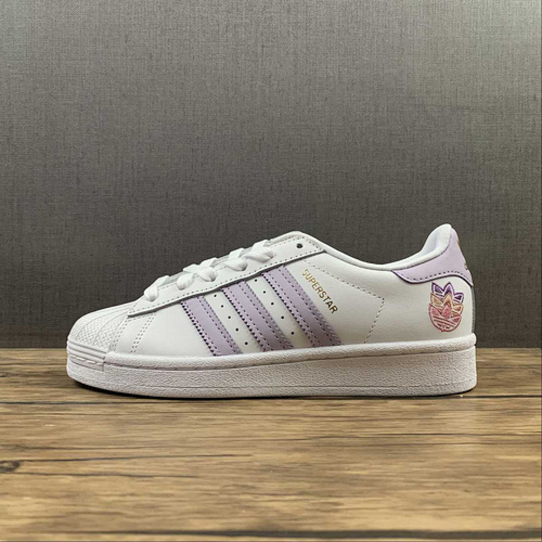 Purple [GZ8143]-[SUPERSTAR SHOES CLOUD WHITE/PURPLE TINT/MATTE GOLD]-[WOMAN:36-39], photo 1