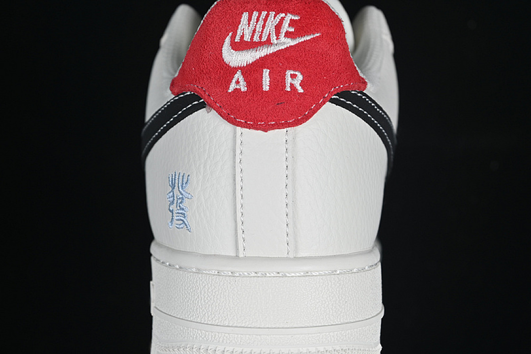 Nike [CS5288-025]-[AIR FORCE 1 07 LOW WHITE/BLACK/RED]-[WOMAN:36-39]-[MAN:40-45] - Image 7