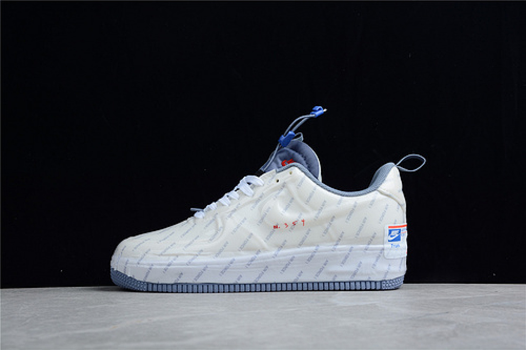 Nike [CZ1528-100]-[USPS X AIR FORCE 1 LOW EXPERIMENTAL POSTAL SERVICE WHITE/GHOST/SHEN (SLATE]), photo 1