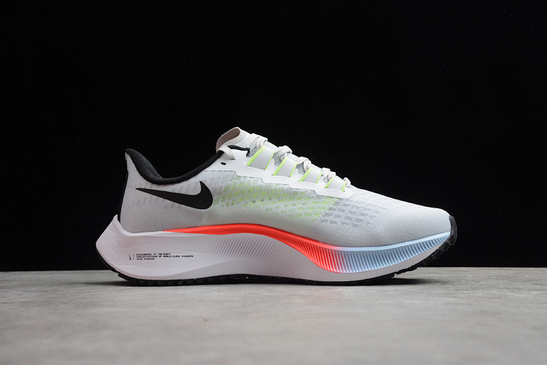 Nike [CZ9308-001]-[AIR ZOOM PEGASUS 37 PURE PLATINUM/LASER CRIMSON-PSYCHIC BLUE-BLACK] - Image 15