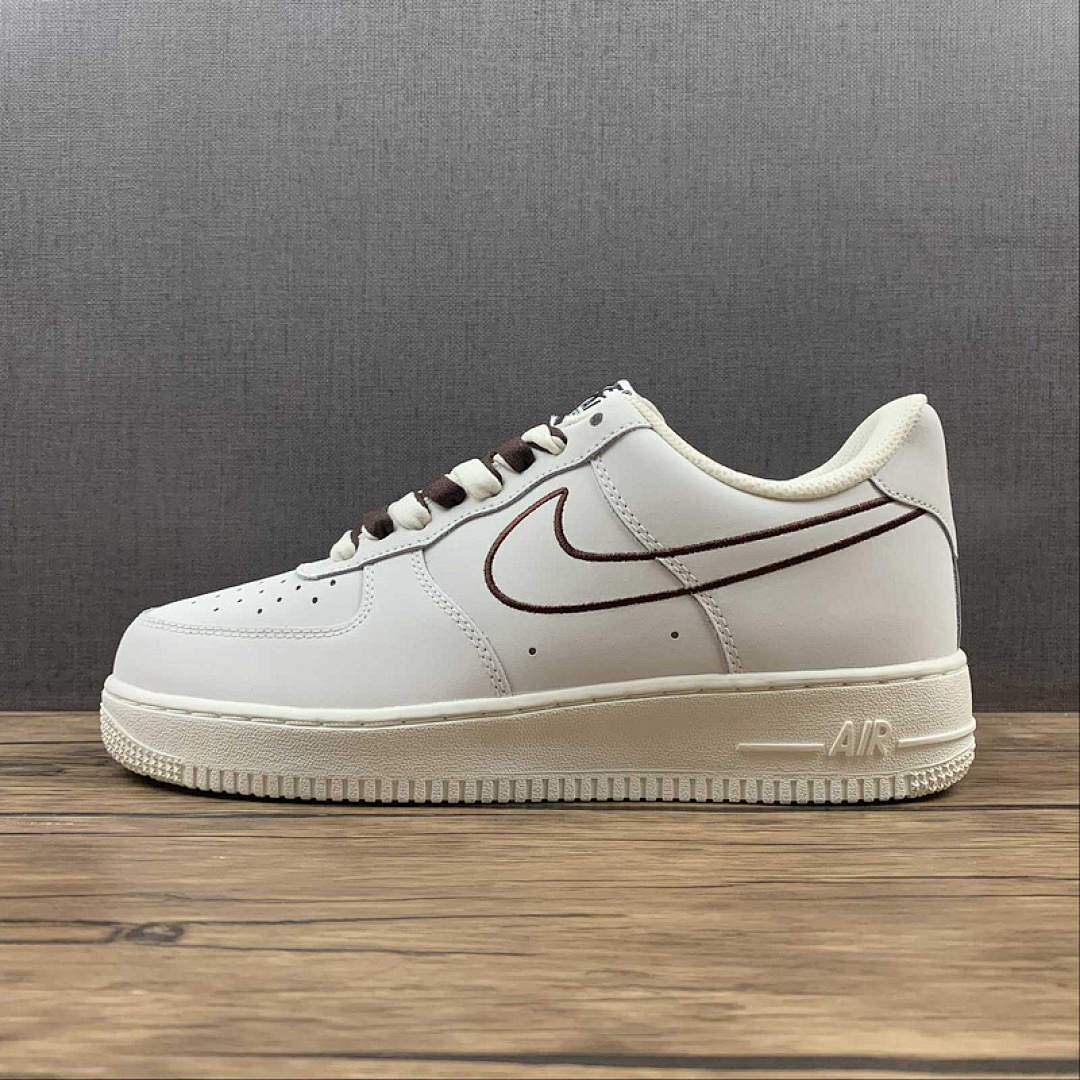 Nike [CL6326-138]-[AIR FORCE 1 LOW 07 LX WHITE/WHITE/COFFEE]-[WOMAN:36-39]-[MAN:40-45], photo 1