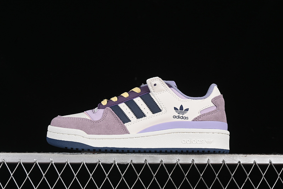 Purple FORUM 84 LOW WHITE/PURPLE/YELLOW/BLUE · ID6266, photo 1