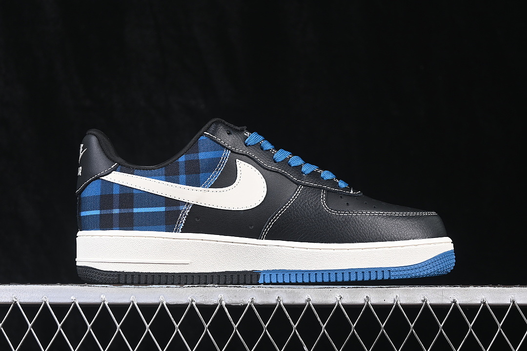 Nike [JL8888-004]-[AIR FORCE 1 07 LOW CASUAL SNEAKERS DARK BLUE/BLACK]-[WOMAN:36-39]-[MAN:40-45] - Image 15
