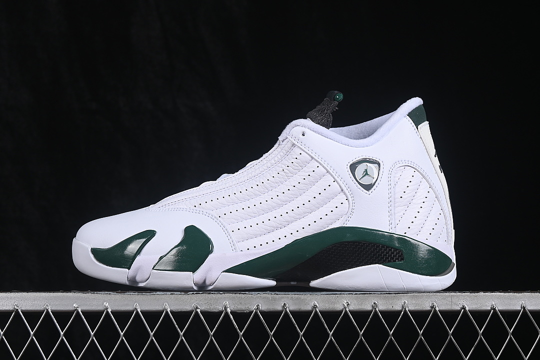 Jordan AIR Jordan 14 RETRO AJ14 WHITE/DARK GREEN · 311832-131, photo 1