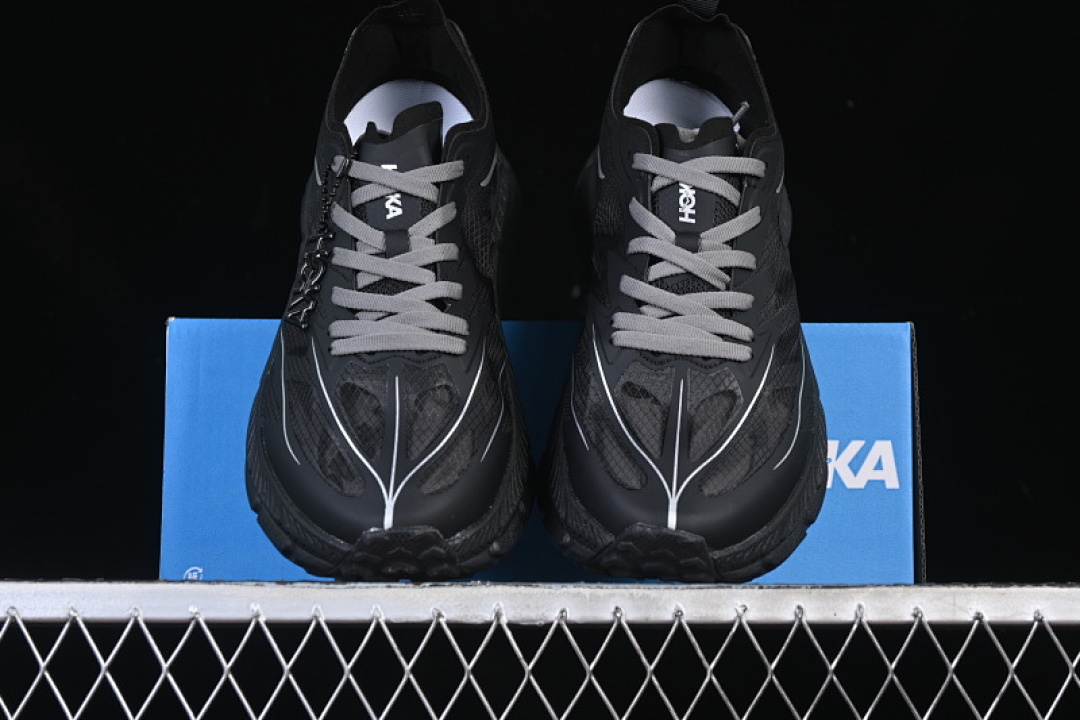 Hoka [1168450 BCKT]-[HOKA ONE SATISFY RUNNING MAFATE TRAIL GREY/BLACK]-[WOMAN:36-39]-[MAN:40-45] - Image 13