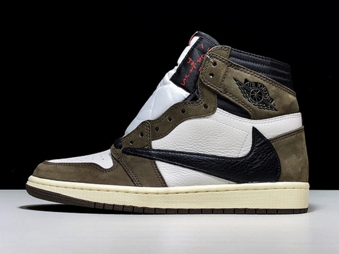 Jordan AIR Jordan 1 HIGH OG TRAVIS SCOTT SP DARK MOCHA/BLACK/WHITE · CD4487-100, photo 1